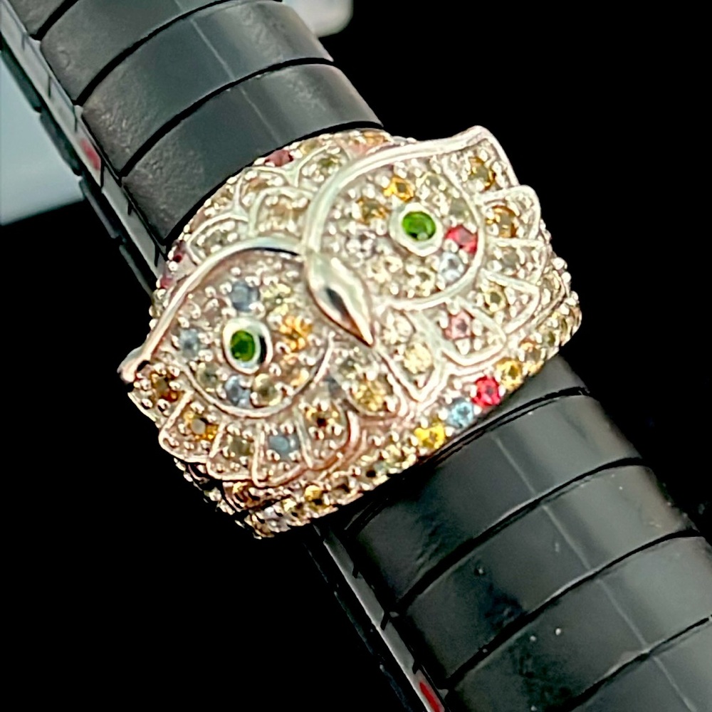 Sapphires 14KGP Ring